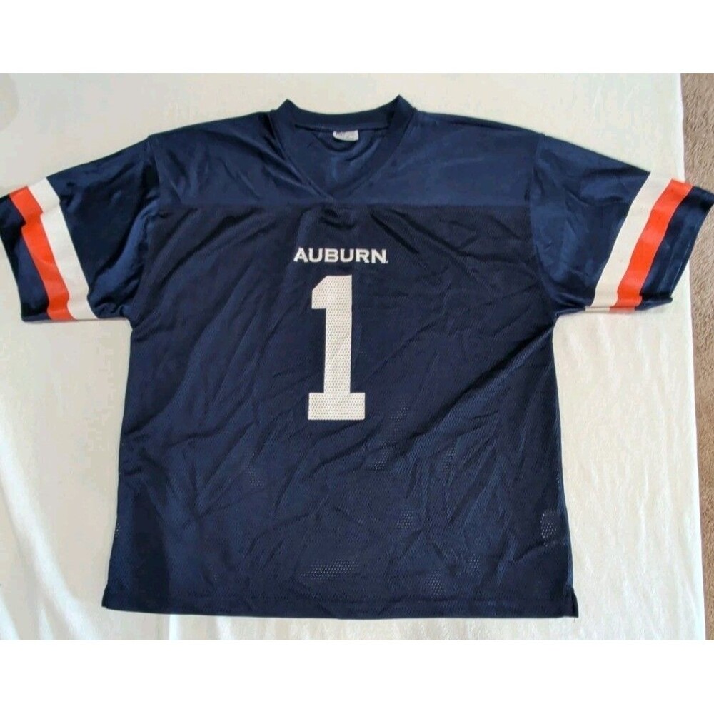 NCAA Auburn University Tigers Football Jersey #1 Knights Apparel Adult XL